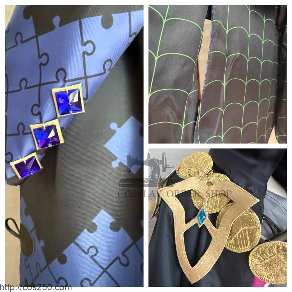 Fate/Grand Order - Fate/Grand Order ジェームズ・モリアーティ(ルーラー) 第一再臨 風 コスプレオーダメイド衣装製作サンプル