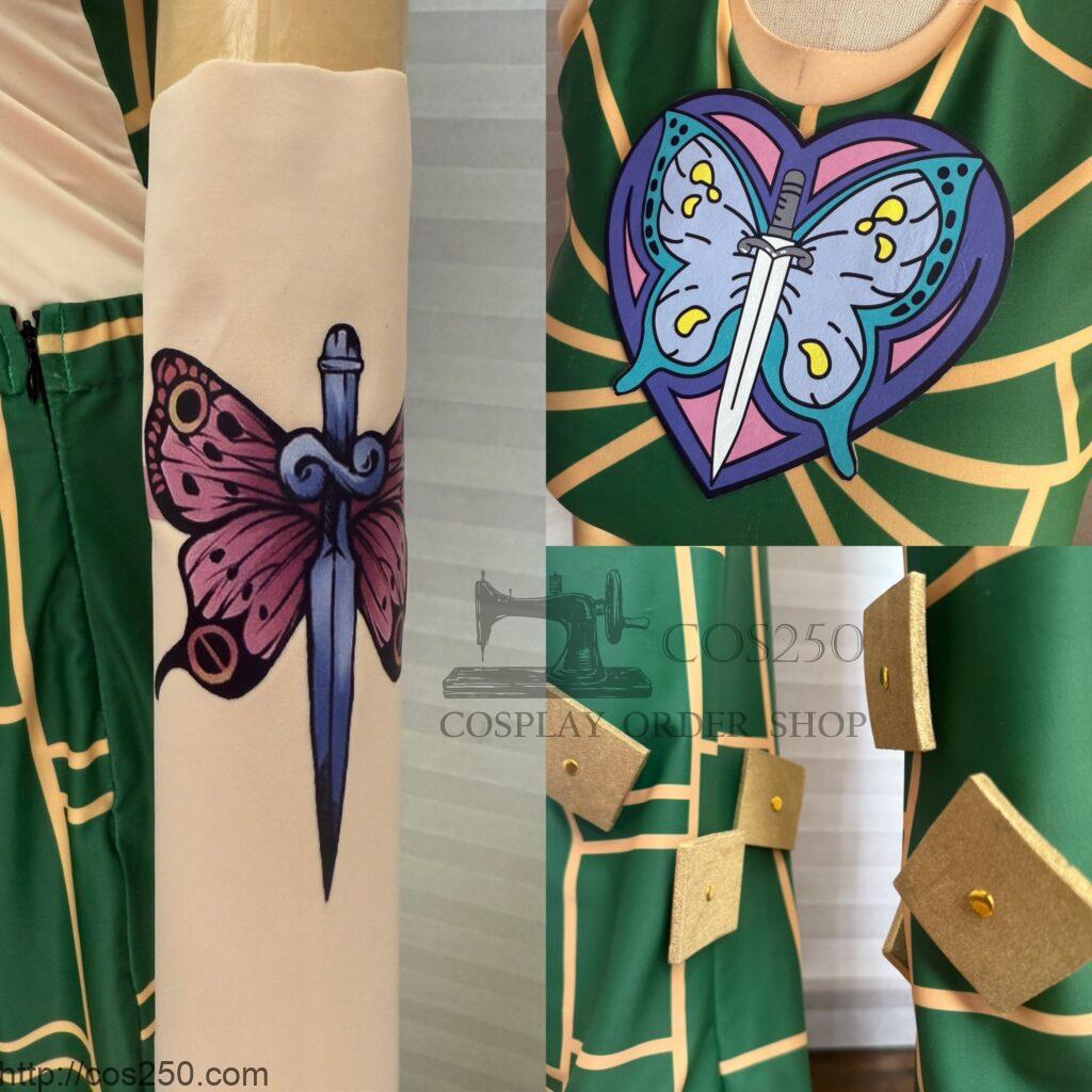 ジョジョの奇妙な冒険 - ジョジョの奇妙な冒険 空条徐倫 風 コスプレオーダーメイド製作サンプル